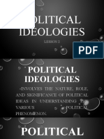 Political Ideologies: Lesson 2