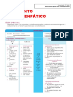 Acento Enfático para Segundo Grado de Secundaria