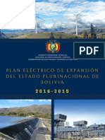 Plan Eléctrico Bolivia 2016-2025