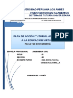 Plan de acción tutorial UPLA 2020