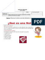 Leng 3º 3 La Noticia PDF