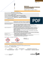 Removedor Quimico Rq-2: Ficha de Informações de Segurança de Produtos Químicos