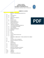 Plan de Cuentas Universidad Mariana Programa de Contaduría Pública