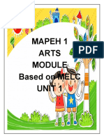 Mapeh 1 Arts Based On MELC Unit 1