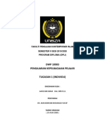 DWP 10903 Pengajaran Kepelbagaian Pelajar Tugasan 1 (Individu) Hafizi Omar 19057111