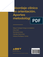 Carbajal, M. (2018) Abordaje Clínico en Orientación. Aportes Metodológicos. AOEV Última Versión PDF