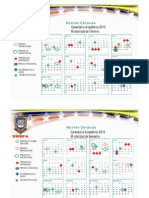 CALENDARIO Núcleo Caracas