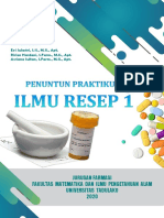 Penuntun Praktikum Ilmu Resep I (New) PDF