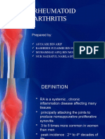 Rheumatoid Arthritis Presentation