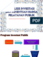 Penentuan Tarif Dan Investasi