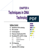 Chapter 3 Techniques in DNA Technology PDF