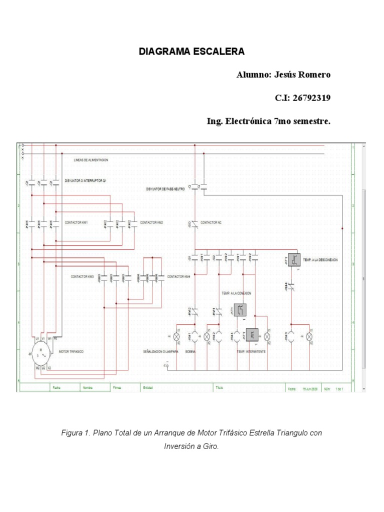 Diagrama Escalera De Un Porton Electrico Diagrama En Escaler