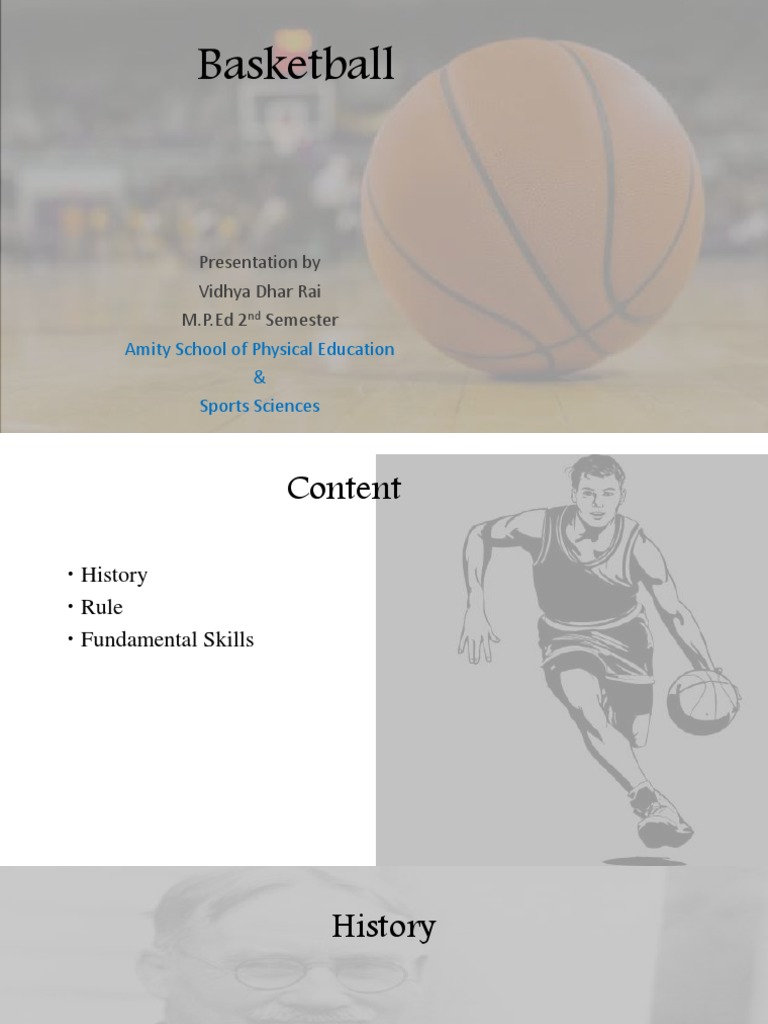 Basketball Presentation Overview | PDF | Ball Games | Competitive Games