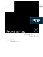 Report Writing: Silver Mountain Graduate Business School