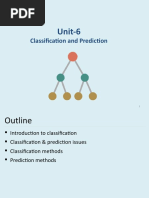 Unit-6: Classification and Prediction