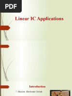 Linear IC Applications - Introduction Class