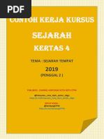 Contoh Proposal Sejarah Tempat | PDF