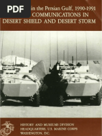 U.S. Marines in The Persian Gulf 1990-0991 Marine Communications in Desert Shield and Desert Storm