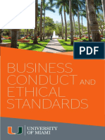 Business Conduct Ethical Standards