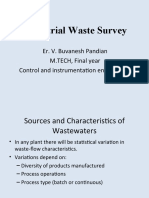 Industrial Waste Survey: Er. V. Buvanesh Pandian M.TECH, Final Year Control and Instrumentation Engineering