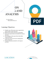 Location Planning and Analysis: By: Baisa, Elaine v. Vidal, Andrea Florence G