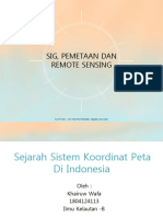 KHAIRUW WAFA - 1804124113 - IK-B - Tugas II SIG (Sejarah Sistem Koordinat Peta Indonesia