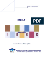 Módulo 1 de Matemática Da 11 e 12 Classe em PDF