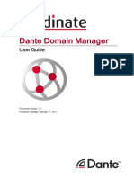 Dante Domain Manager: User Guide