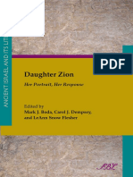 Mark J. Boda, Carol J. Dempsey, LeAnn Snow Flesher-Daughter Zion Her Portrait, Her Response-Society of Biblical Literature (2012) PDF