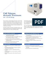 CAE Polymer Acoustic Enclosure: 6.8 - 25 kVA Range
