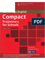Elliott Sue, Thomas Amanda. - Compact Preliminary for Schools. Teacher's book.pdf