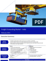 Freight Forwarding Market in India - 2015 PDF
