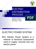 Electric Distribution Process PPT