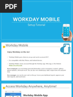 Workday Mobile: Setup Tutorial