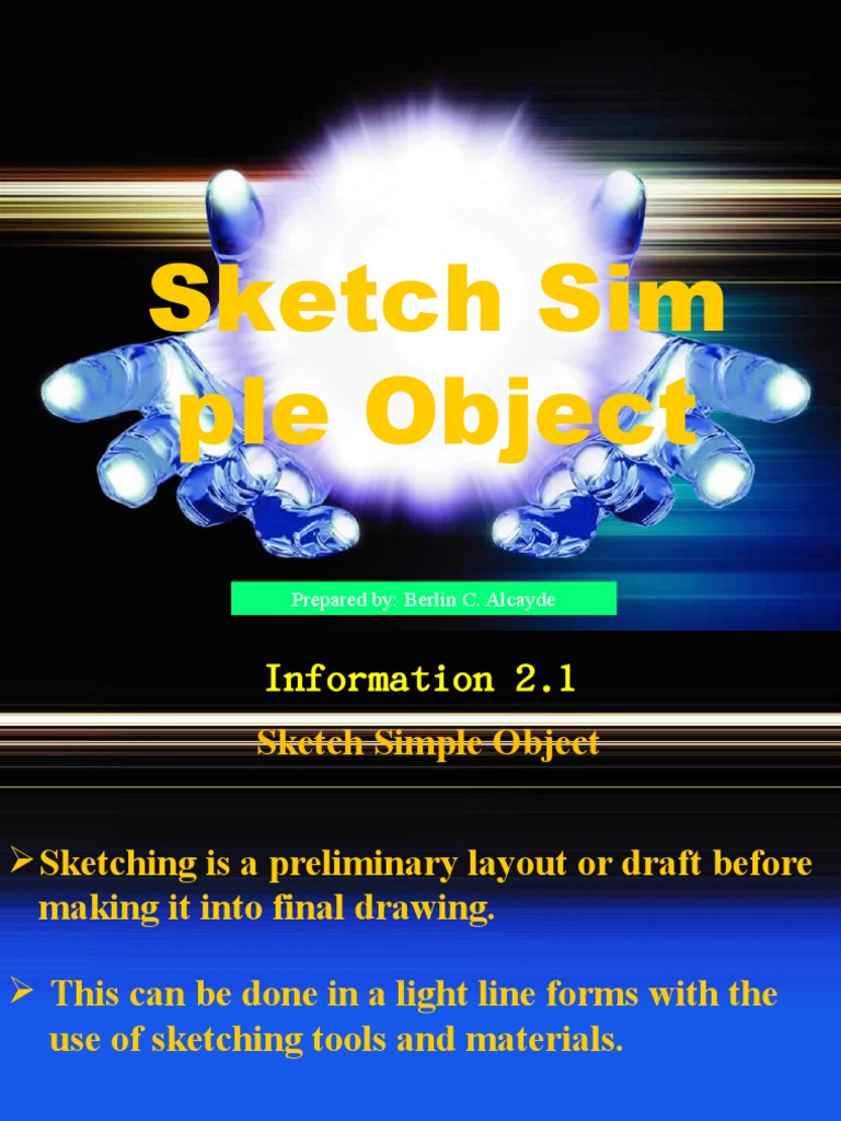 Principles of Simple Object Sketching | PDF | Shape | Rectangle