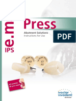 IPS E-Max Press Abutment Solutions PDF