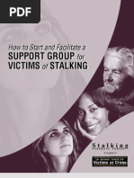 How To Start and Facilitate A Support Group For Victims of Stalking