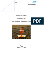 Runway Edge Light Instruction Manual