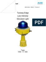 ADB - Taxiway Edge Low Intensity Elevated Light - VEE-3-030