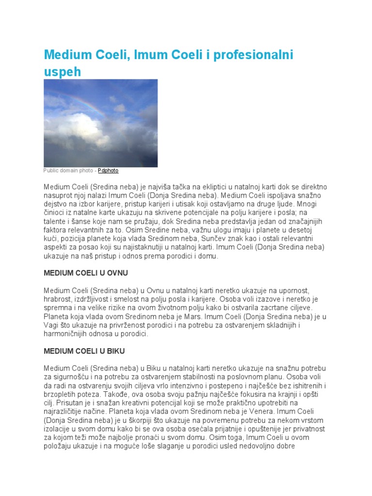 Medium Coeli PDF