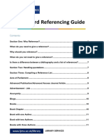 Harvard Referencing Guide: WWW - Ljmu.ac - Uk/library