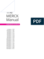 The Merck Manual: Nineteenth Edition