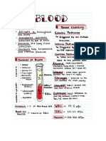 Blood Contents and Vocabulary