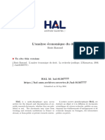 L'analyse Économique Du Droit