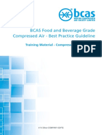 BCAS Food and Beverage Grade Compressed Air - Best Practice Guideline