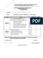 Borang Senarai Semak Pendaftaran Pelajar 20202021 PDF