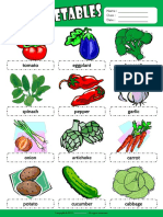 Vegetables Esl Picture Dictionary For Kids PDF