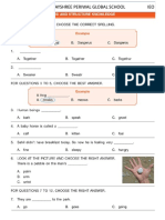 Sheet 5 (Class 1 - IEO)