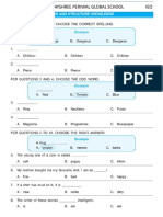 Sheet 4 (Class 1 - IEO)