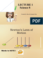Newton's Laws of Motion by Joy